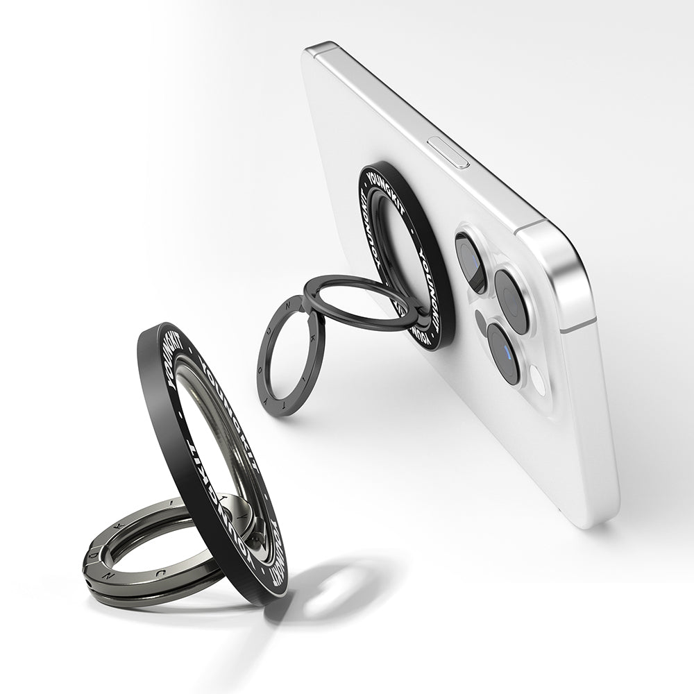Youngkit Magnetik 360 Derece Dönebilen Double Ring Serisi Parmak Ring Stand Youngkit Magnetik 360 Derece Dönebilen Double Ring Serisi Parmak Ring Stand